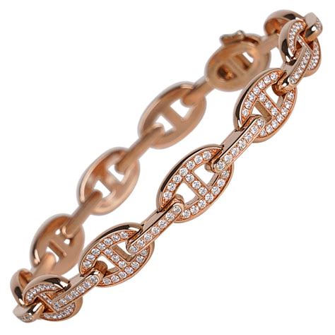 hermes chaine d'ancre bracelet rose gold|hermes chaine d anchor bracelet.